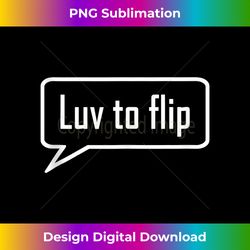 funny gay vers hookup chat, slutty flip versatile sex slang tank - eco-friendly sublimation png download - elevate your style with intricate details