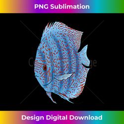 discus fish keeper symphysodon aquarium aquarist cichl - timeless png sublimation download - challenge creative boundaries