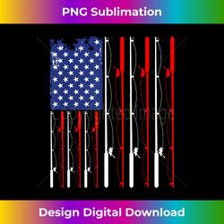 american flag fishing rod fishing lov - chic sublimation digital download - spark your artistic genius