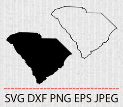 south carolina svg,png,eps cameo cricut design template stencil vinyl decal tshirt transfer iron on