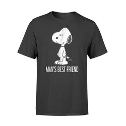 funny snoopy dog man&8217s best friend t shirt