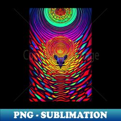 psychedelic pop art - rat - artistic sublimation digital file - stunning sublimation graphics