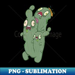 zombie cactus - signature sublimation png file - stunning sublimation graphics