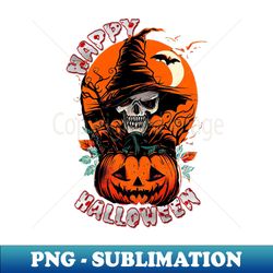 happy halloween witch - png transparent sublimation file - enhance your apparel with stunning detail