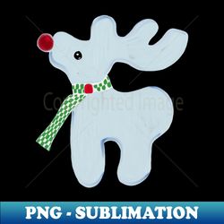 winter reindeer of christmas season - sublimation-ready png file - unlock vibrant sublimation designs