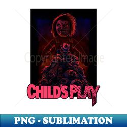 chucky  childs play - sublimation-ready png file - transform your sublimation creations