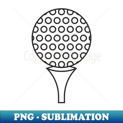 golf ball - premium png sublimation file - create with confidence