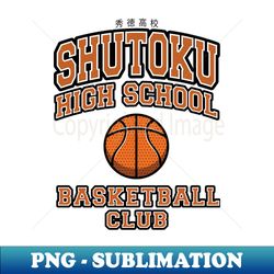 shutoku high school - decorative sublimation png file - boost your success with this inspirational png download