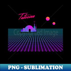 tatooine 80s style - aesthetic sublimation digital file - create with confidence