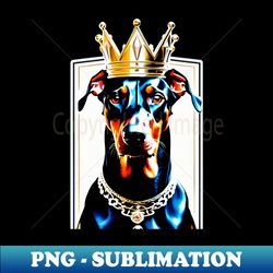 doberman pinscher cutout - instant sublimation digital download - create with confidence