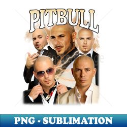 retro pitbull mr worldwide - exclusive png sublimation download - stunning sublimation graphics