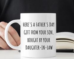 fathers day gift, gift for father in law, fathers day mug