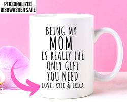 funny mothers day mugs, mothers day gift from daughter, funny gift for mom