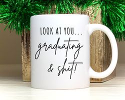 graduation mug gift, funny grad gift for her, graduation gifts