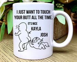 valentines gift for girlfriend, girlfriend gift, funny custom mug for girlfriend or wife