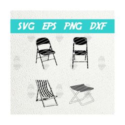 folding chair svg png