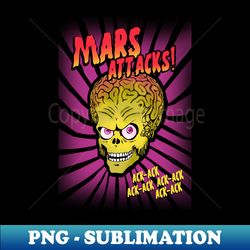 mars attacks movie inspired - instant sublimation digital download - perfect for creative projects