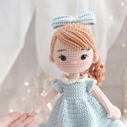 amigurumi pattern doll crochet for doll nina pdf pattern