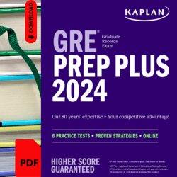 gre prep plus 2024-6-practice tests proven strategies online kaplan test prep