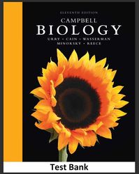 campbell biology test bank, 11 edition by jane b. reece, lisa a. urry, michael l. cain, peter v. minorsky,