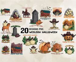 20 designs png weslern halloween, halloween svg, cute halloween, halloween, halloween png 04