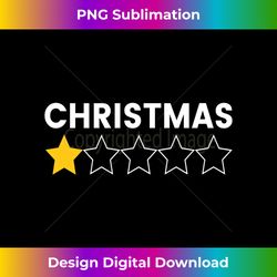 Bah Humbug Funny Ugly Christmas Sweater One Star Long Sl - Sleek Sublimation PNG Download - Tailor-Made for Sublimation Craftsmanship