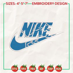 nike nfl detroit lions logo embroidery design, nike nfl logo sport embroidery machine design, famous football team embroidery design, football brand embroidery, pes, dst, jef, files