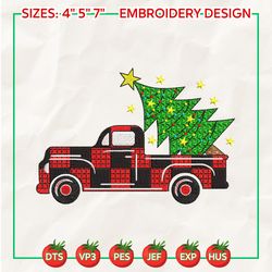 christmas truck embroidery designs, christmas embroidery designs, christmas tree embroidery, merry xmas embroidery designs
