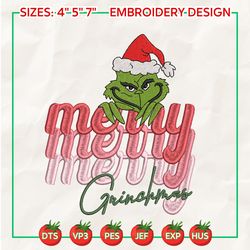 christmas embroidery designs, grinchmas embroidery designs, merry christmas embroidery designs, christmas designs