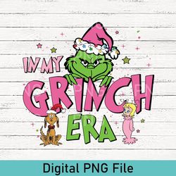 vintage in my grinch era png, grinch christmas png, grinchmas png, merry christmas png, christmas png, christmas party