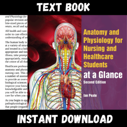 textbook of anatomy physiology for nursing and healthcare students at a glance nursing and healthcare 2 instant download