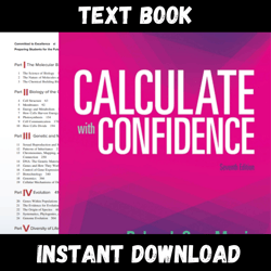 textbook of calculate with confidence 7th edition instant download