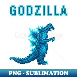 godzilla - png transparent digital download file for sublimation - spice up your sublimation projects