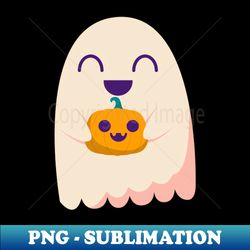 halloween ghost - png transparent sublimation design - perfect for sublimation art