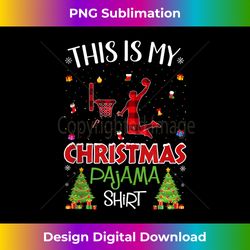 xmas tree with light basketball ugly christmas sweater tank - innovative png sublimation design - pioneer new aesthetic frontiers