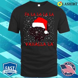 viking christmas fa la la la la tee, festive holiday shirt - olashirt