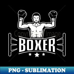 boxer - png transparent sublimation design - unleash your creativity