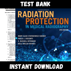 all chapters radiation protection in medical radiography 9th edition test bank