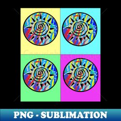 pop art abstract pattern - png transparent sublimation design - defying the norms