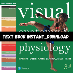 textbook for visual anatomy & physiology 3rd edition pdf | instant download