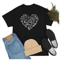 bakery heart shirt, baking lover shirt, baking shirt, baker shirts, baking gifts, love baking, bakery gifts, gift for mo