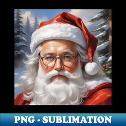 2023 santa claus art print - high-resolution png sublimation file - stunning sublimation graphics