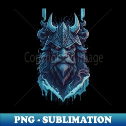 Viking god wolf - Fenrir - Artistic Sublimation Digital File - Create with Confidence