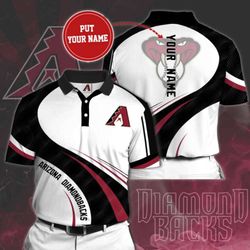 custom arizona diamondbacks 67 polo shirt: personalized fan gear