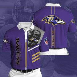 baltimore ravens personalized polo shirt: custom 16 gear for stylish fans