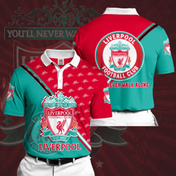 custom liverpool soccer polo shirt - size 45 uniquely stylish & personalized