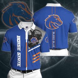 stylish custom size 17 boise state broncos polo shirt - personalized & trendy