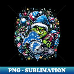 christmas and grinch magic at lions football gala - exclusive sublimation digital file - revolutionize your designs