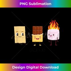 funny camping smores bonfire roasting trip squad Adven - Deluxe PNG Sublimation Download - Chic, Bold, and Uncompromising