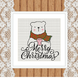 merry christmas bear joy new year christmas holiday gift